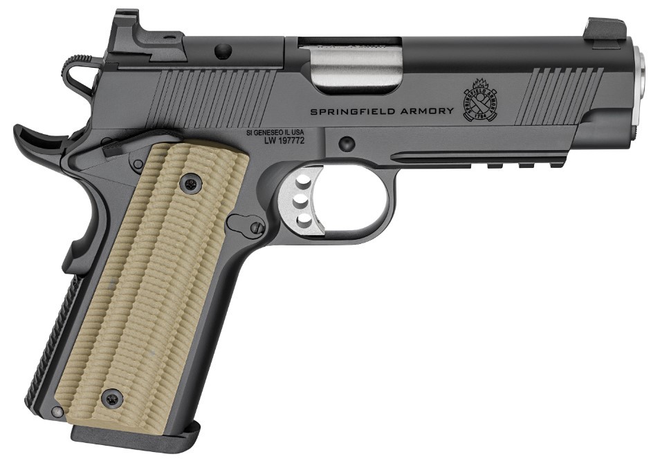 SPRINGFIELD ARMORY 1911 OPERATOR AOS 9MM 4.25 IN BARREL 9RD PO9227AOS - 556 Black Friday Promotion